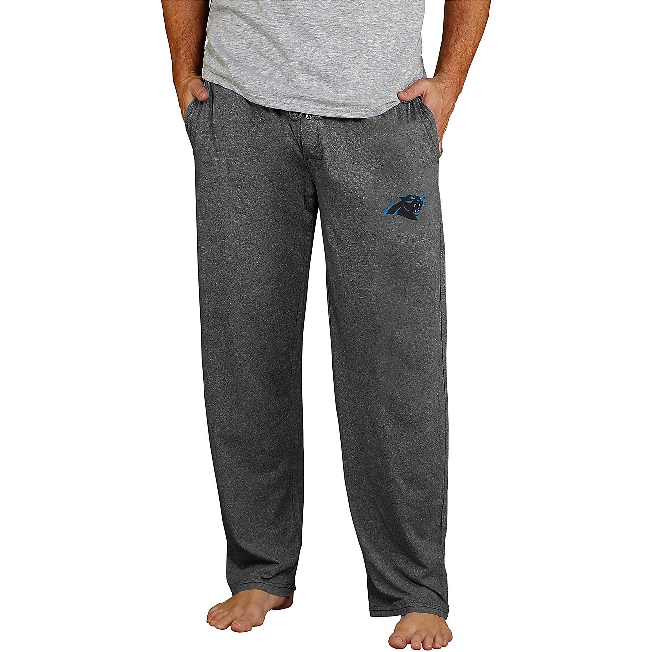 College Concept Men's Carolina Panthers Quest Knit Pants                                                                         - view number 1