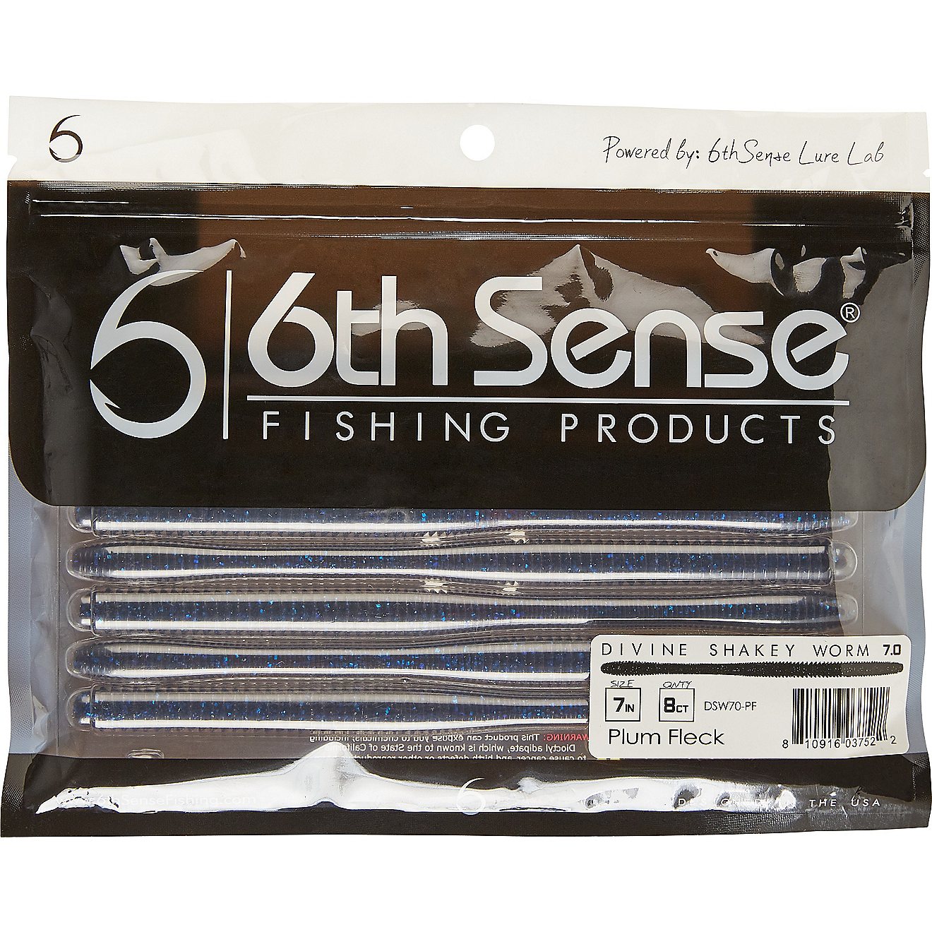 6th Sense Divine Shakey Worms 8-Pack                                                                                             - view number 2