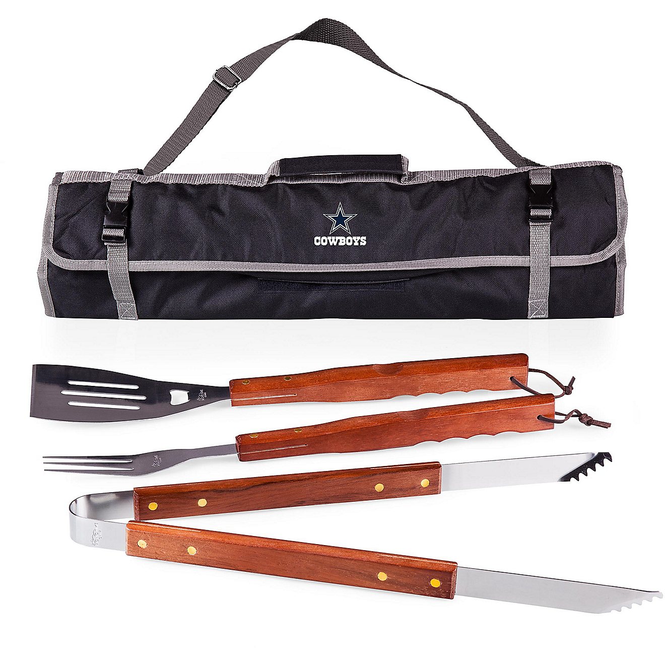 Picnic Time Dallas Cowboys Barbecue Tote and Grill Set                                                                           - view number 1