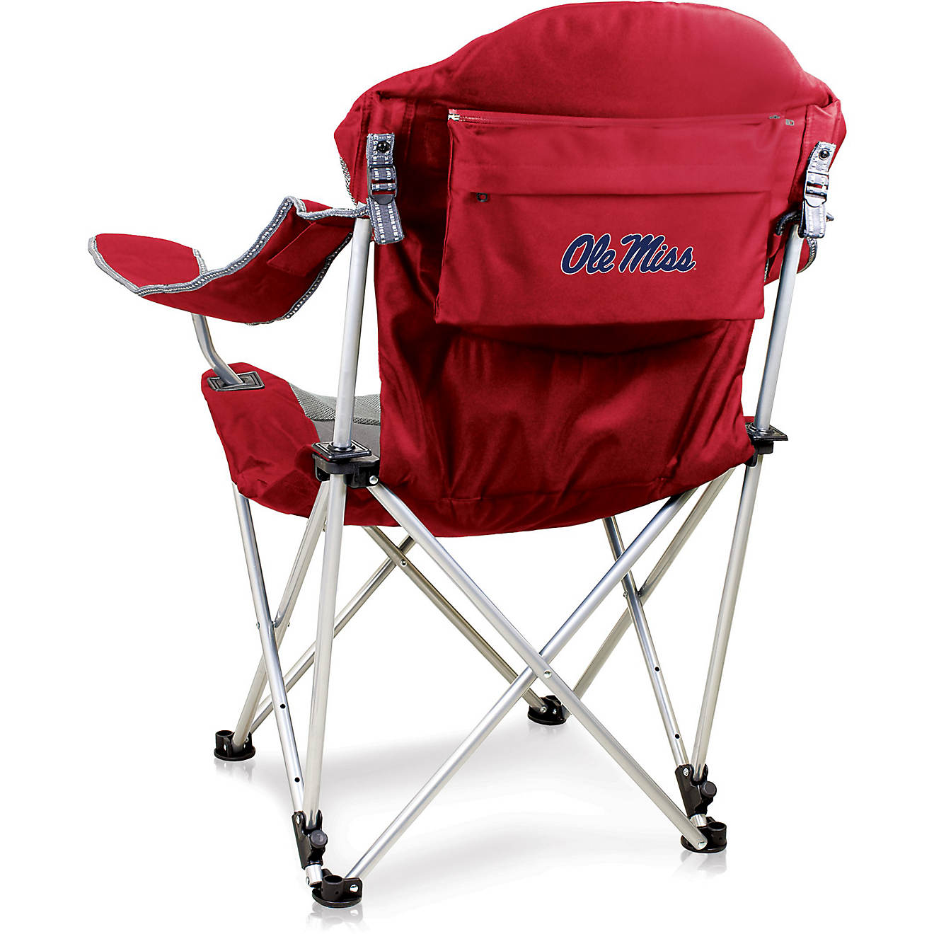Picnic Time University of Mississippi Reclining Camp Chair                                                                       - view number 1