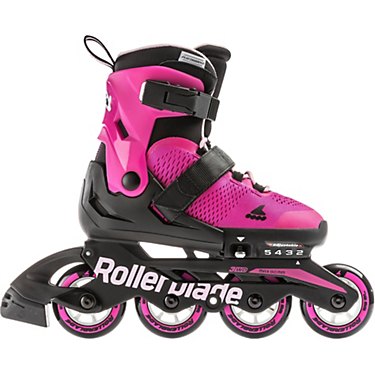 Rollerblade Girls' Microblade Adjustable Fitness In-Line Skates