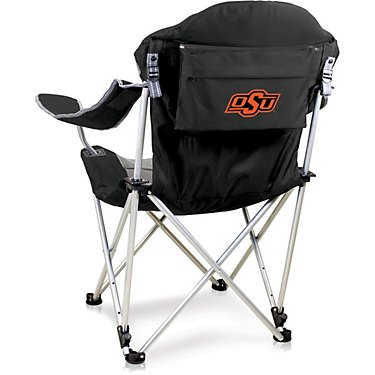 Picnic Time Oklahoma State University Reclining Camp Chair