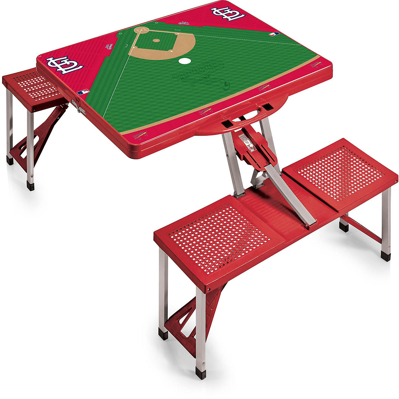 Picnic Time St. Louis Cardinals Portable Picnic Table                                                                            - view number 1