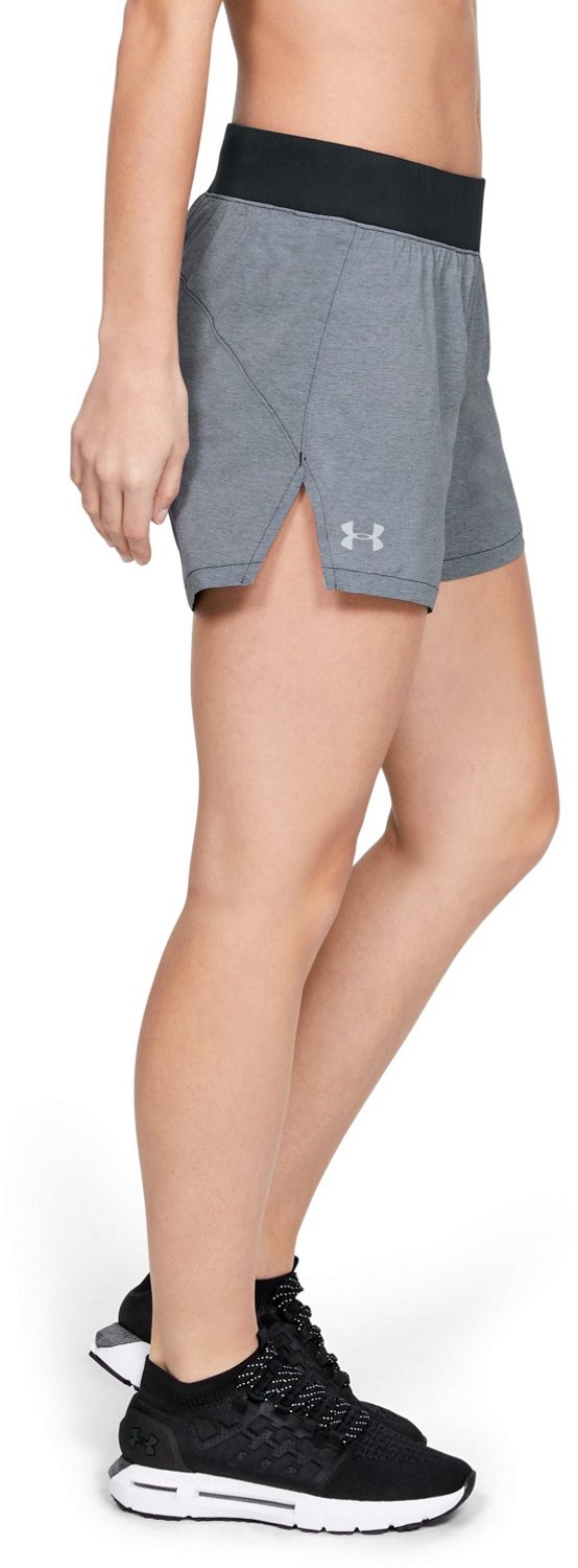 Under Armour Women's Launch SW Go Long Running Shorts 5 in Academy