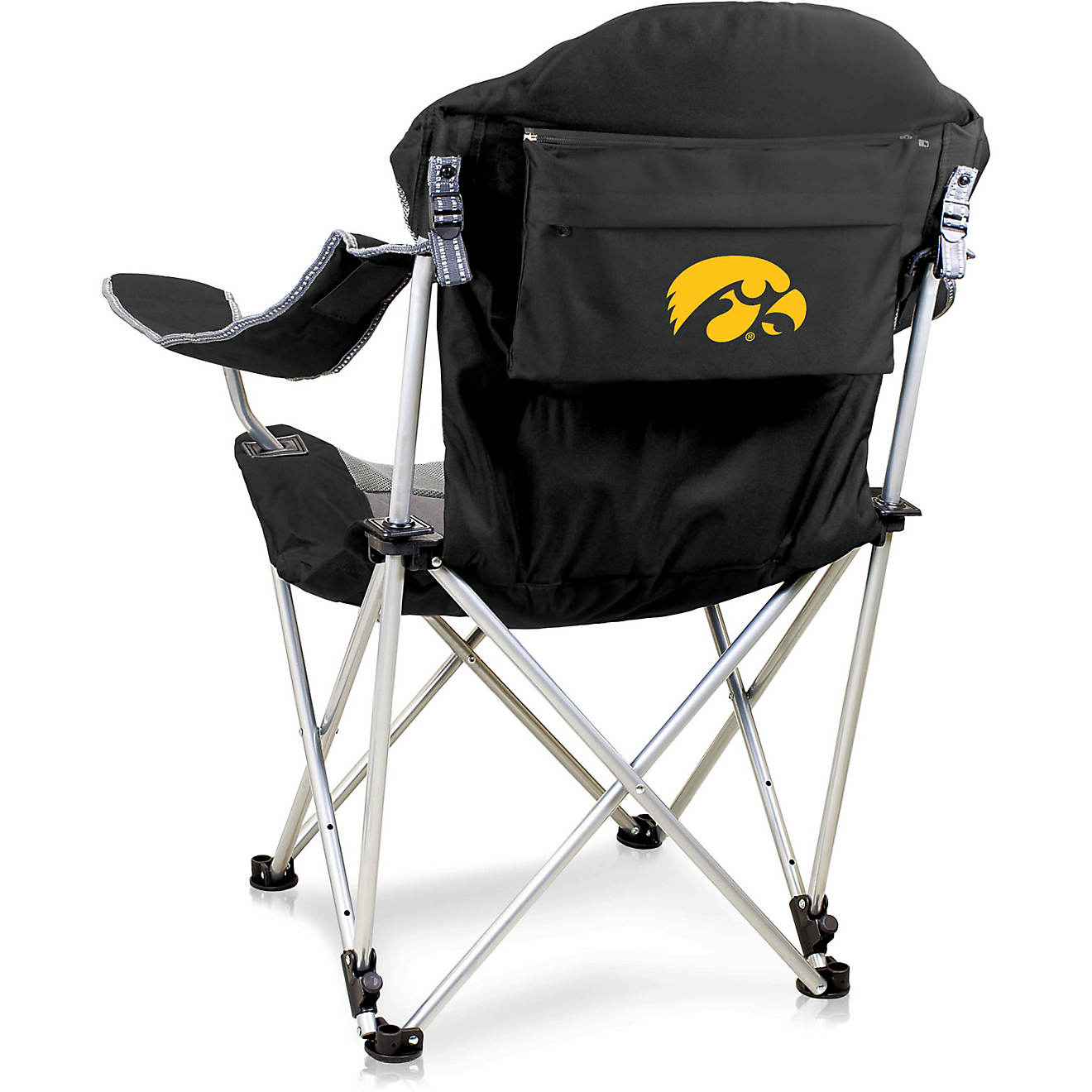 Picnic Time University of Iowa Reclining Camp Chair                                                                              - view number 1