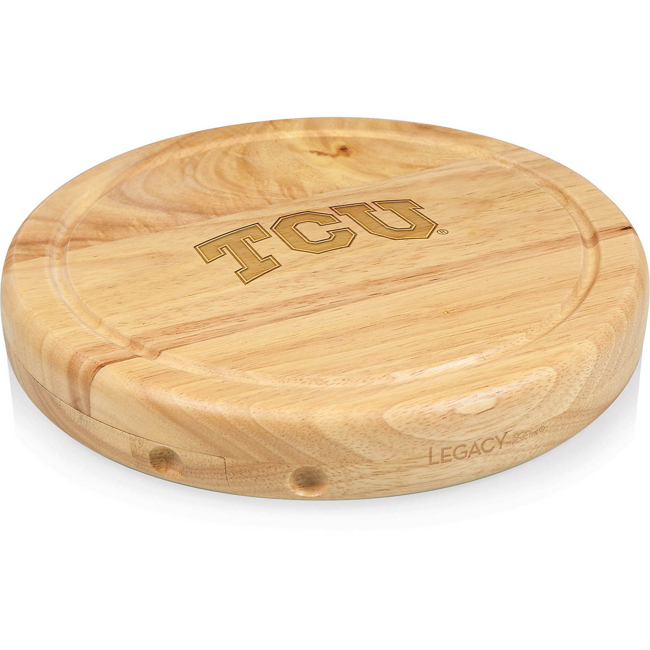Picnic Time Texas Christian University Circo Cheese Cutting Board Set                                                            - view number 1