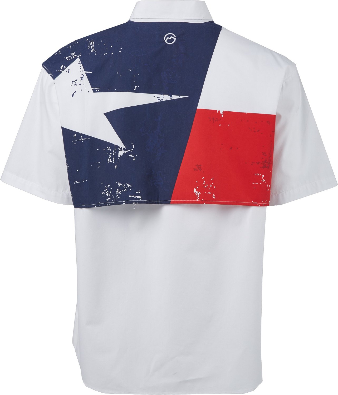 Magellan Outdoors Men's Lake Fork Flag Fishing Shirt