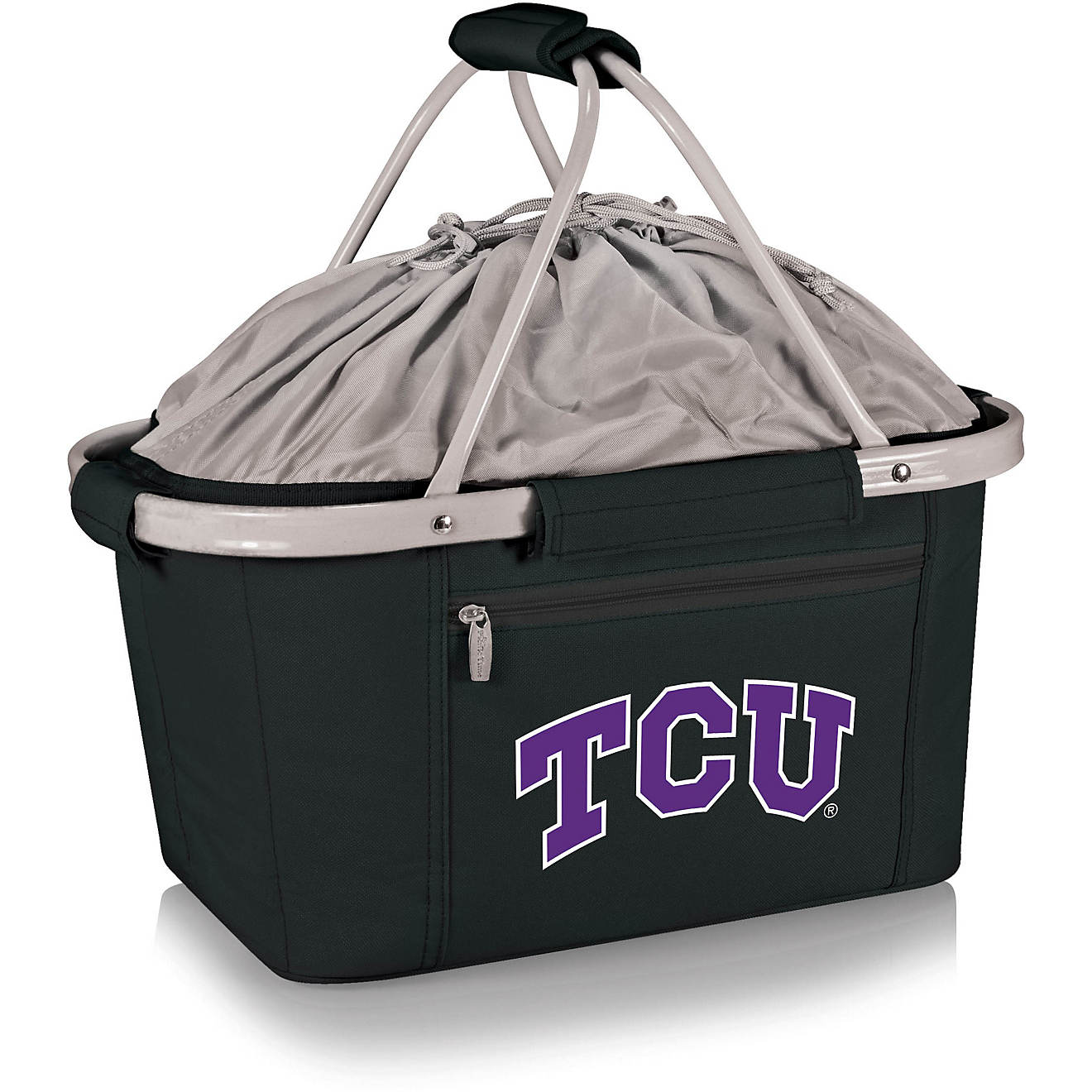 Picnic Time Texas Christian University Metro Basket Collapsible Tote                                                             - view number 1