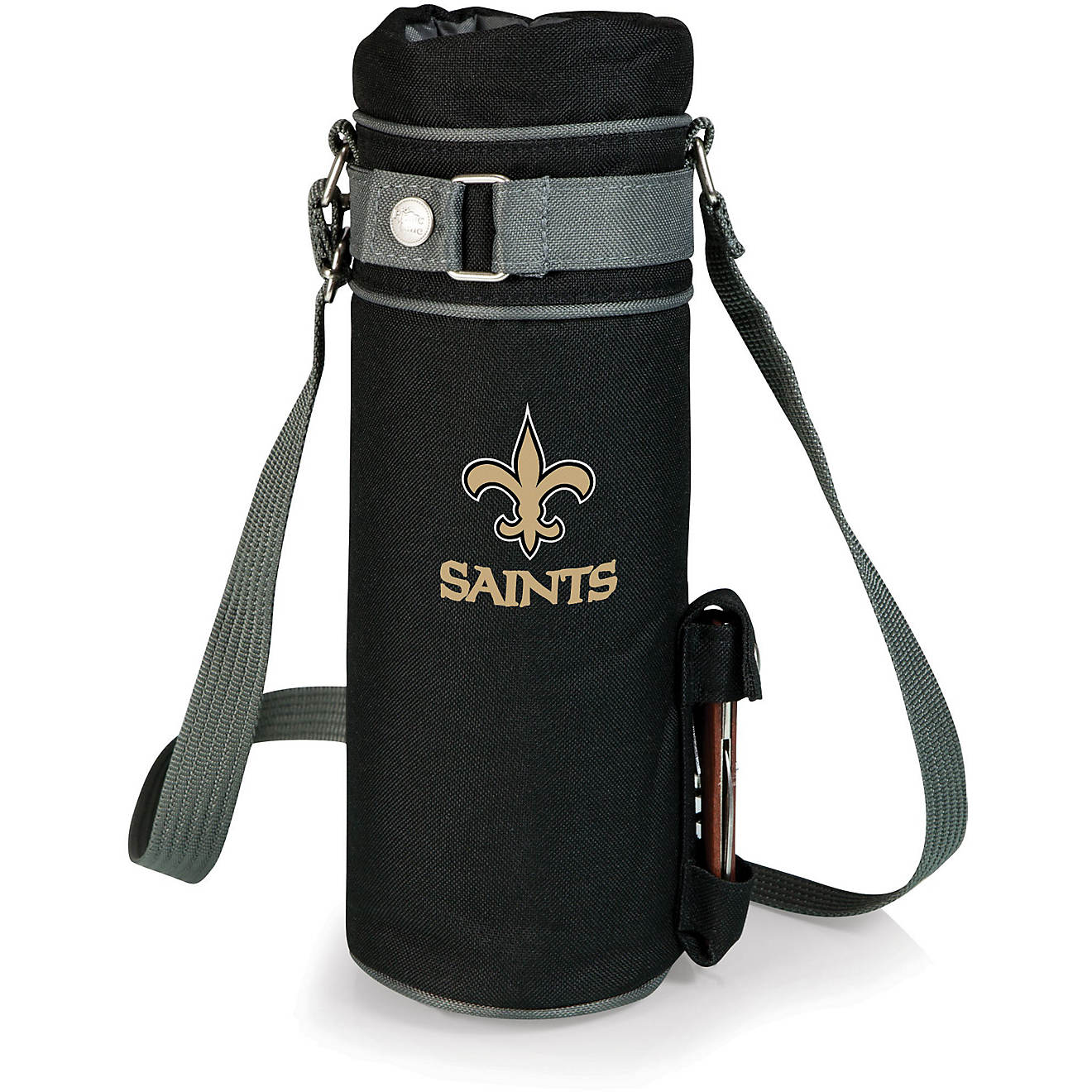 Picnic Time New Orleans Saints Wine Sack Tote                                                                                    - view number 1