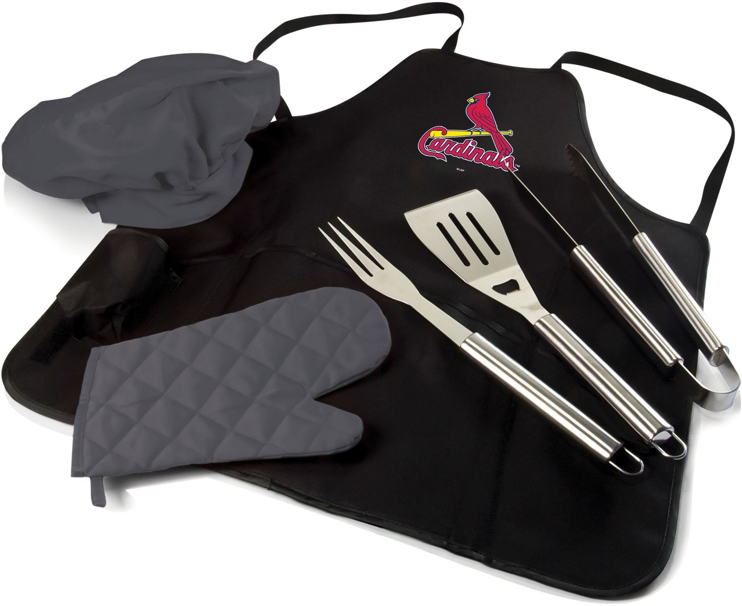 Picnic Time St. Louis Cardinals Barbecue Pro Grill Set Academy