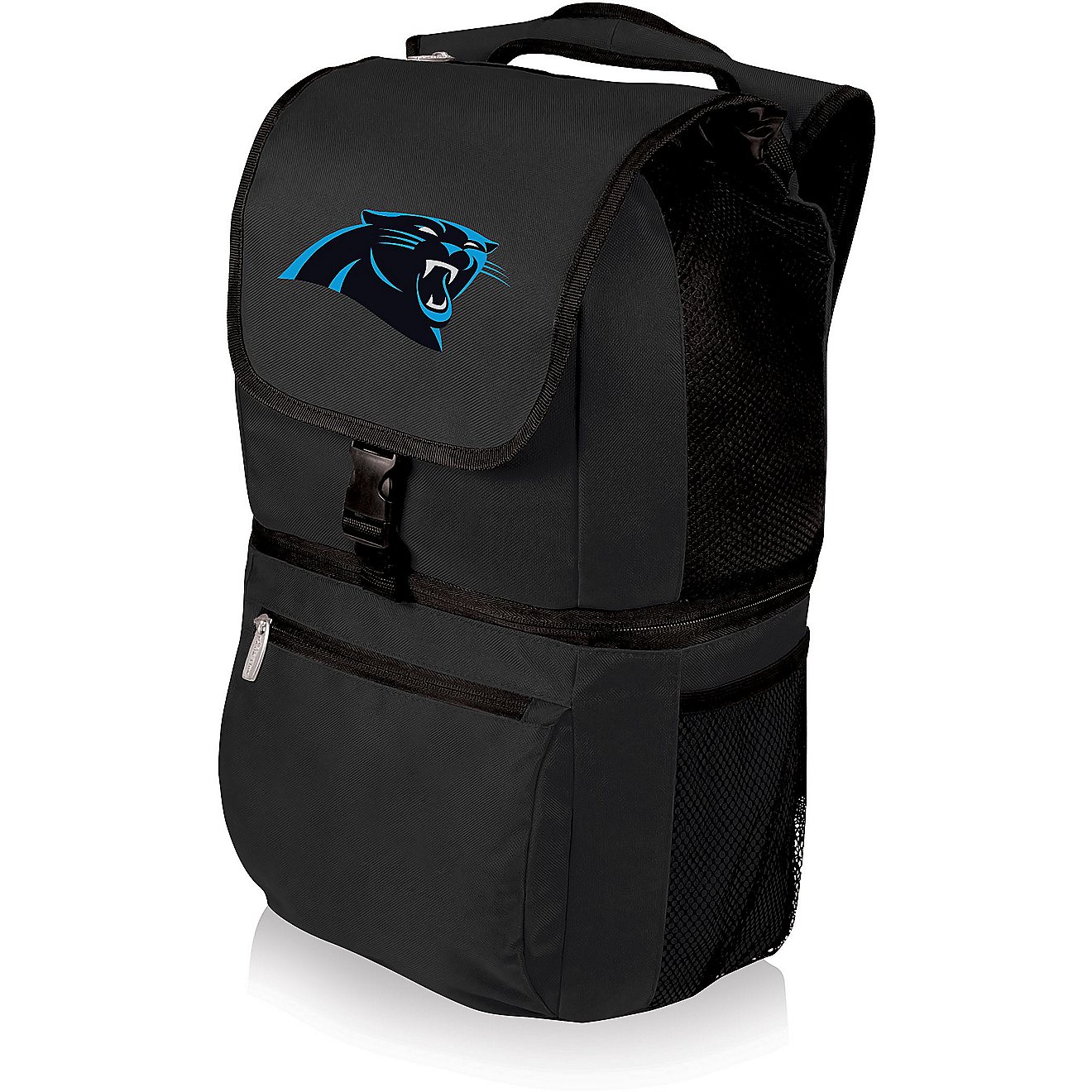 Picnic Time Carolina Panthers Zuma Backpack Cooler                                                                               - view number 1
