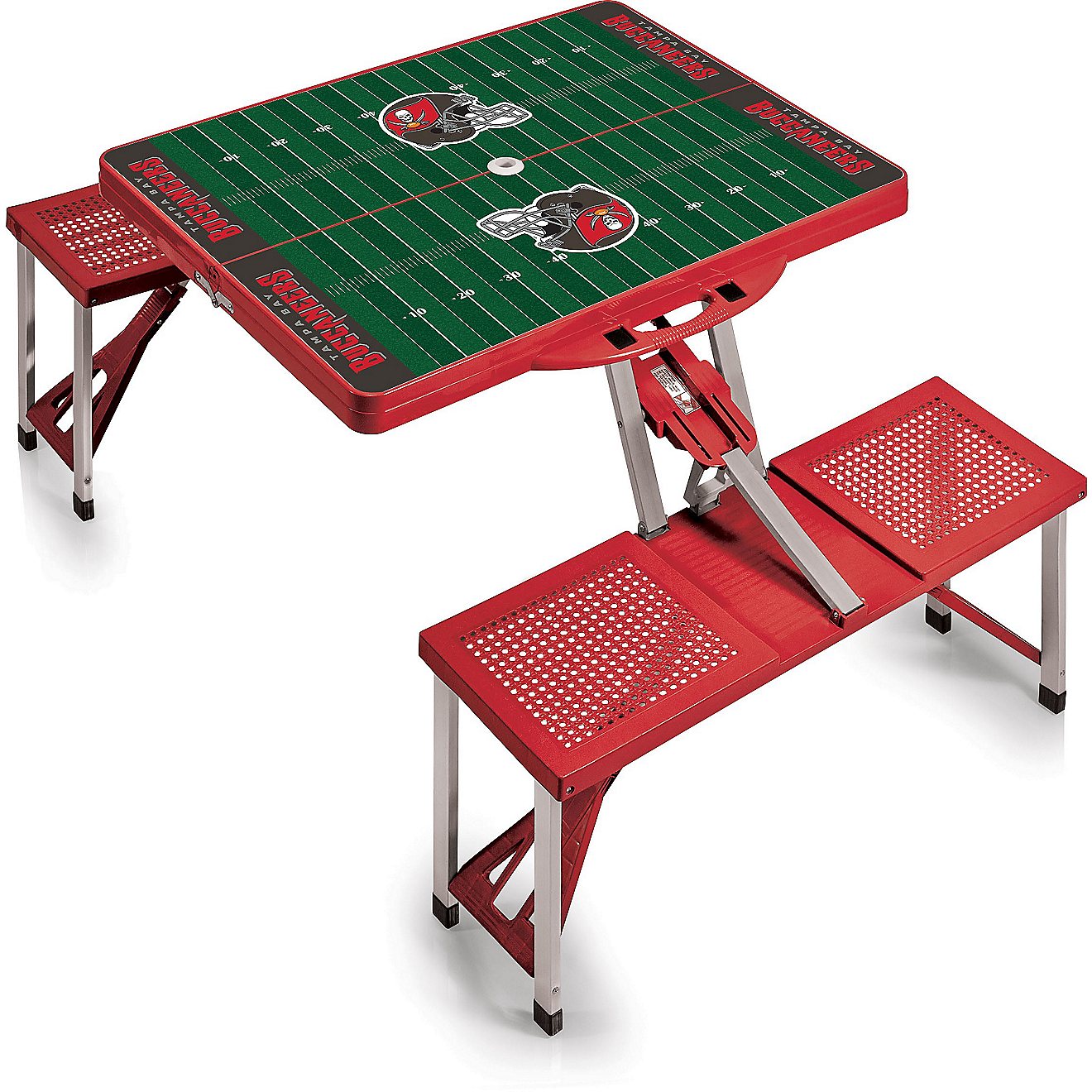 Picnic Time Tampa Bay Buccaneers Portable Picnic Table                                                                           - view number 1