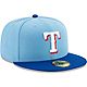 New Era Men's Texas Rangers Authentic Collection 59FIFTY Cap                                                                     - view number 3 image