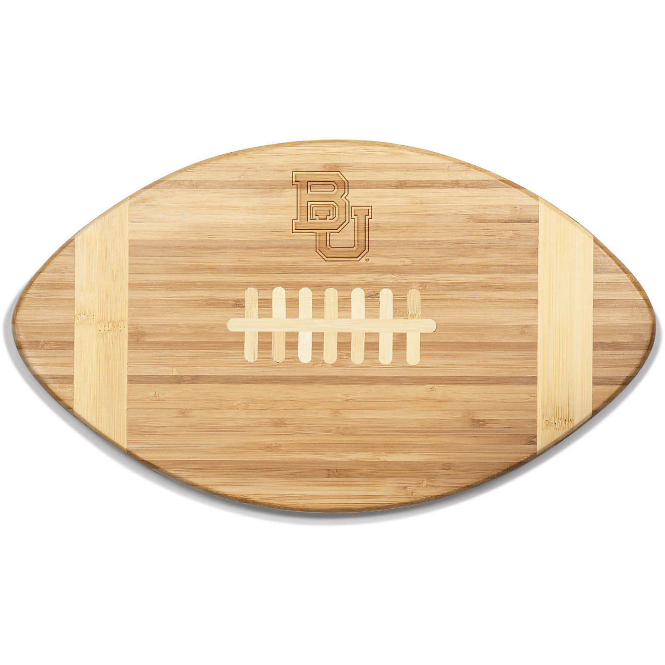 Picnic Time Baylor University Touchdown Football Cutting Board and Serving Tray                                                  - view number 1