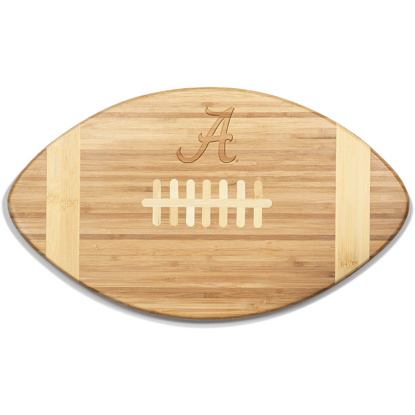 Picnic Time University of Alabama Touchdown Football Cutting Board and Serving Tray                                              - view number 1