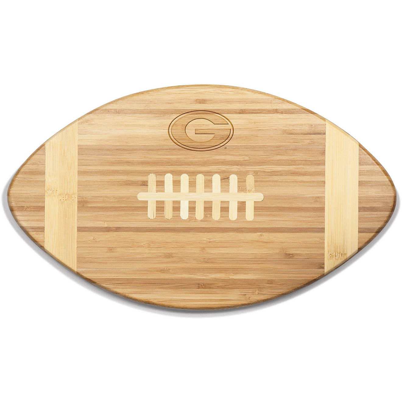 Picnic Time University of Georgia Touchdown Football Cutting Board and Serving Tray                                              - view number 1