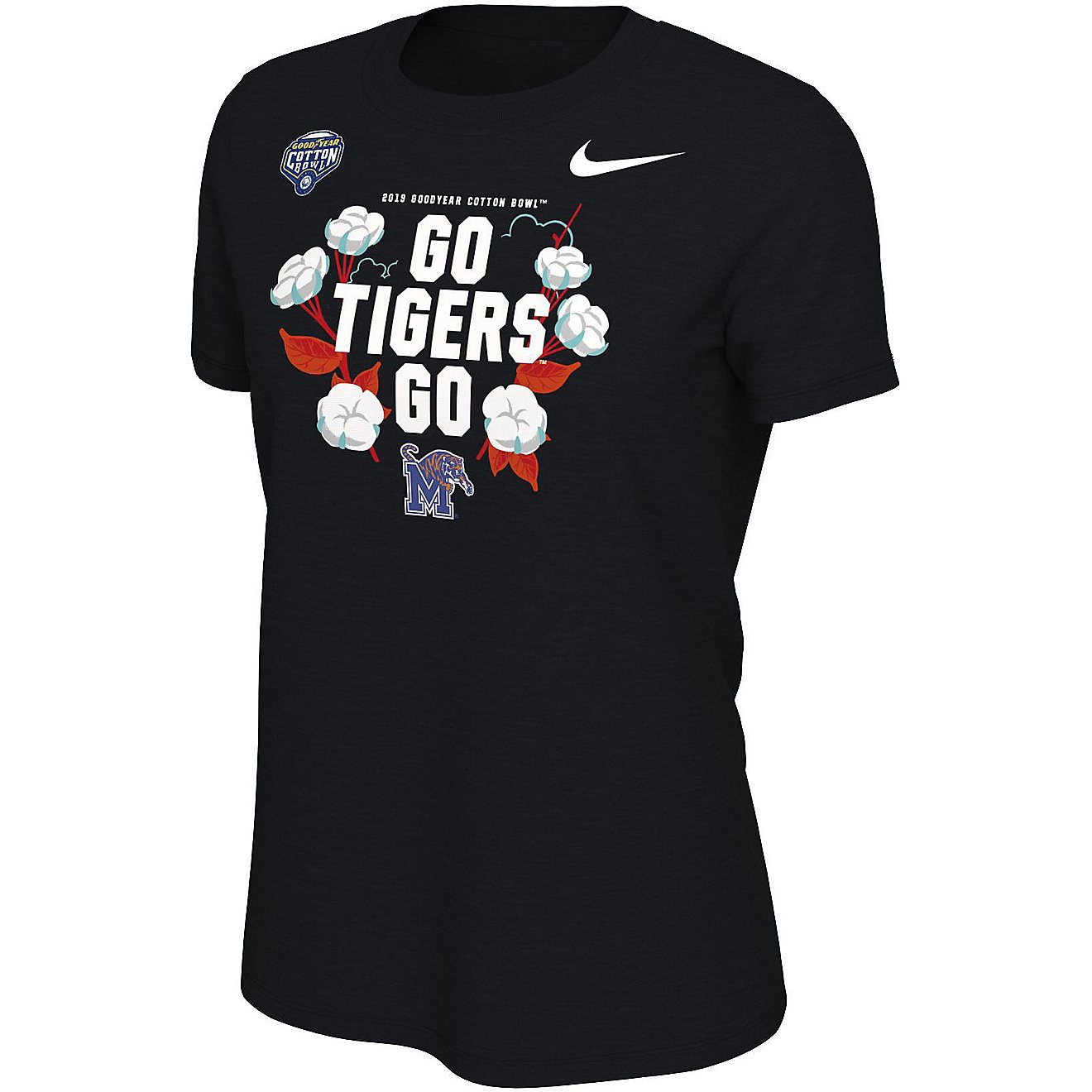 Nike Women's University of Memphis 2019 Cotton Bowl "Mantra" T-shirt                                                             - view number 1