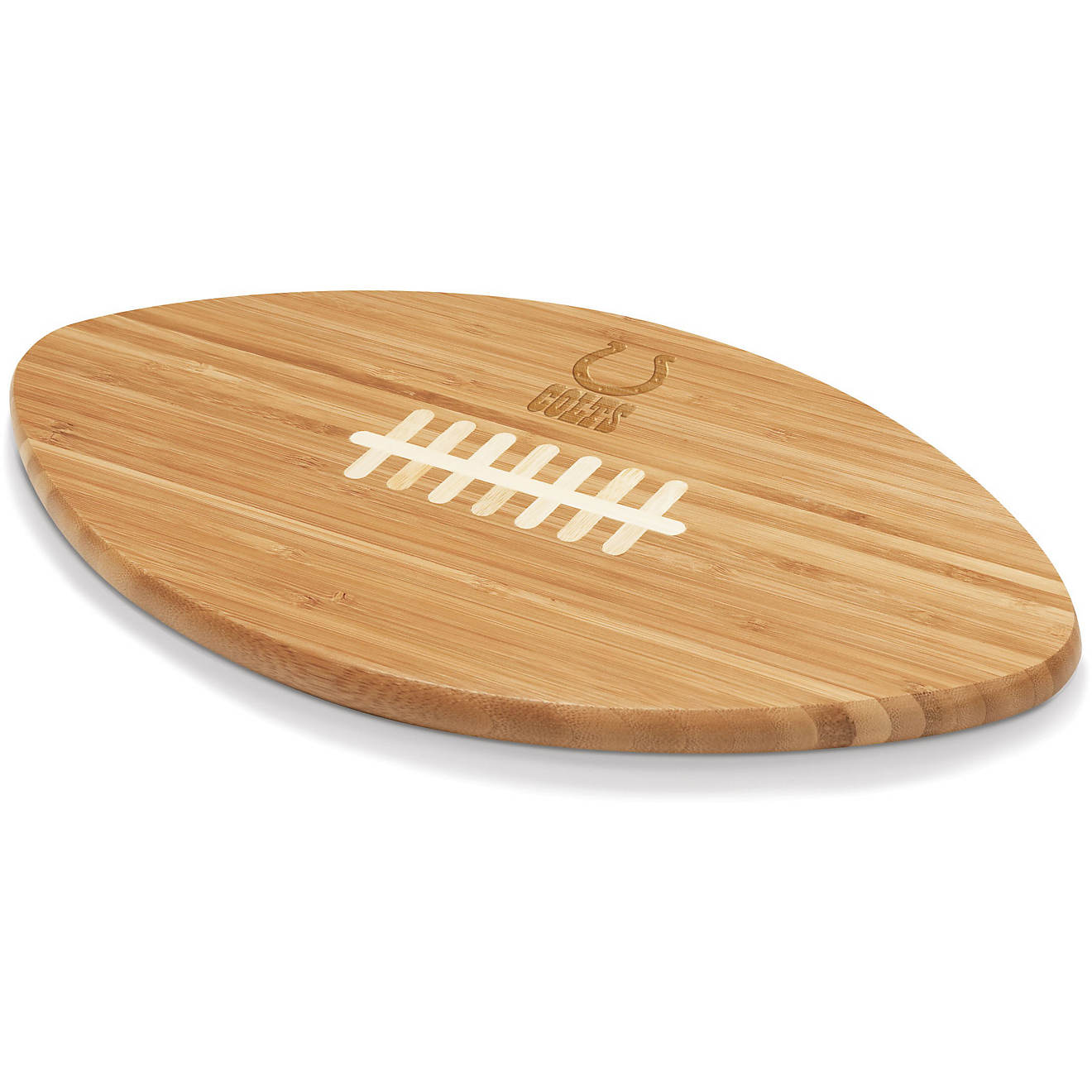 Picnic Time Indianapolis Colts Touchdown Football Cutting Board and Serving Tray                                                 - view number 1