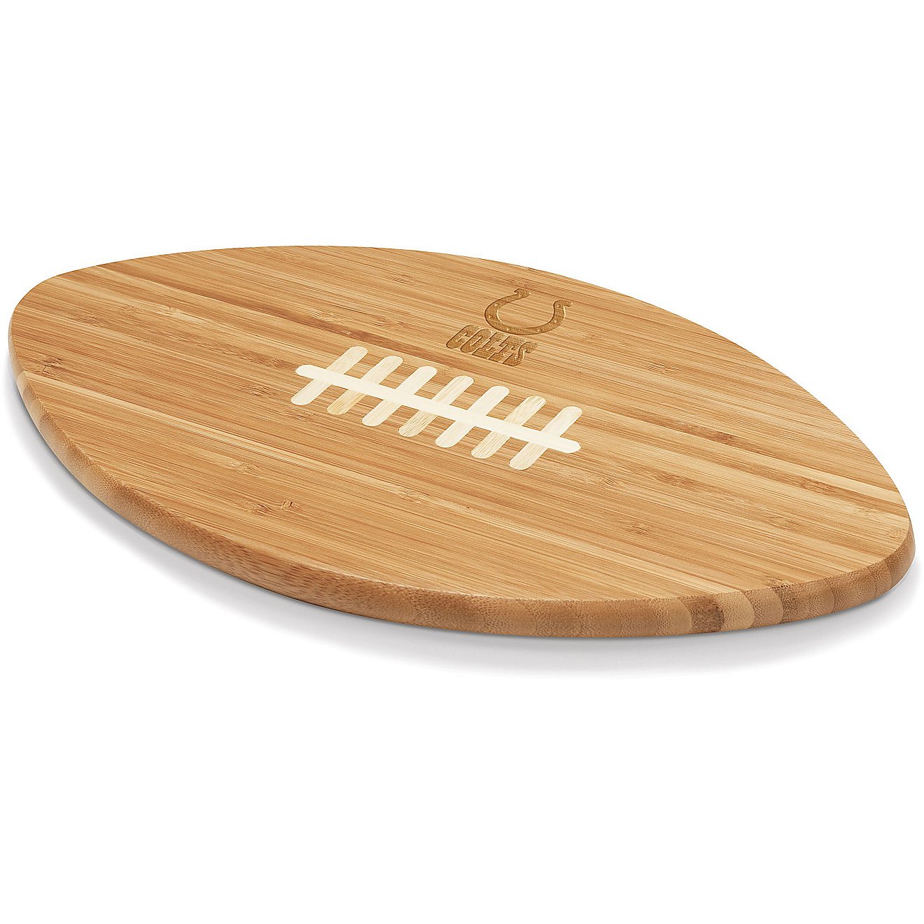 Picnic Time Indianapolis Colts Touchdown Football Cutting Board and Serving Tray                                                 - view number 1