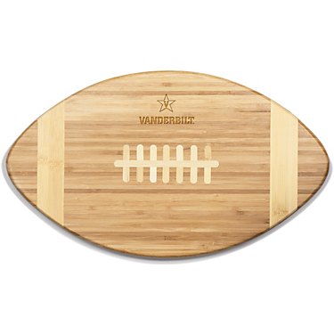 Picnic Time Vanderbilt University Touchdown Football Cutting Board and Serving Tray
