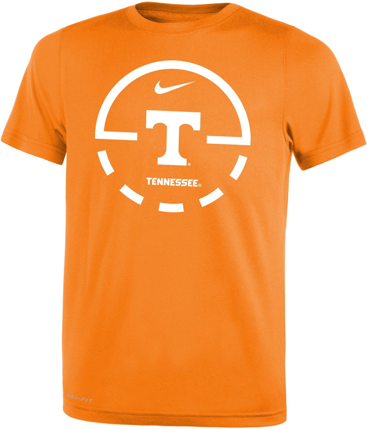Nike Boys' University of Tennessee Court Dri-FIT Legend 2.0 T-shirt ...