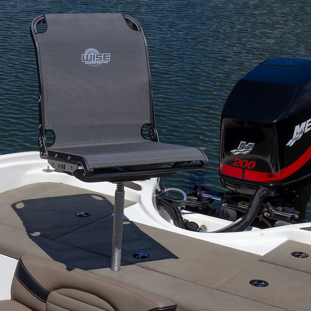 Wise Aero X Mesh Boat Seat                                                                                                       - view number 6