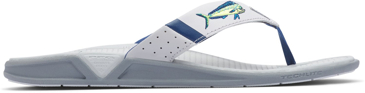 columbia fish flip flops