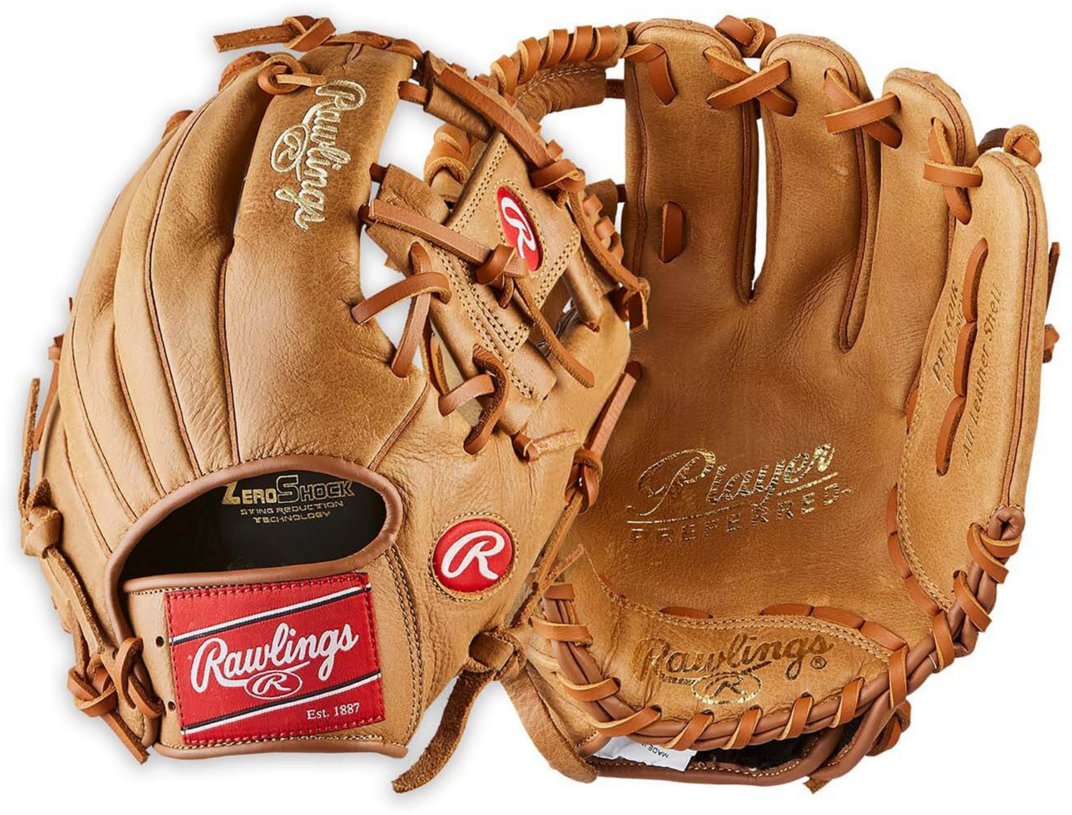 Rawlings Youth Player Preferred 11.5 in Baseball Infield Glove Academy