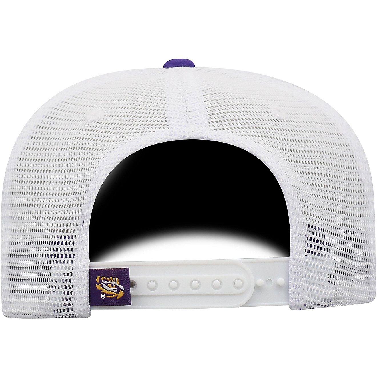 Top of the World Men's Louisiana State University Cotton and Hard Mesh Cap                                                       - view number 4