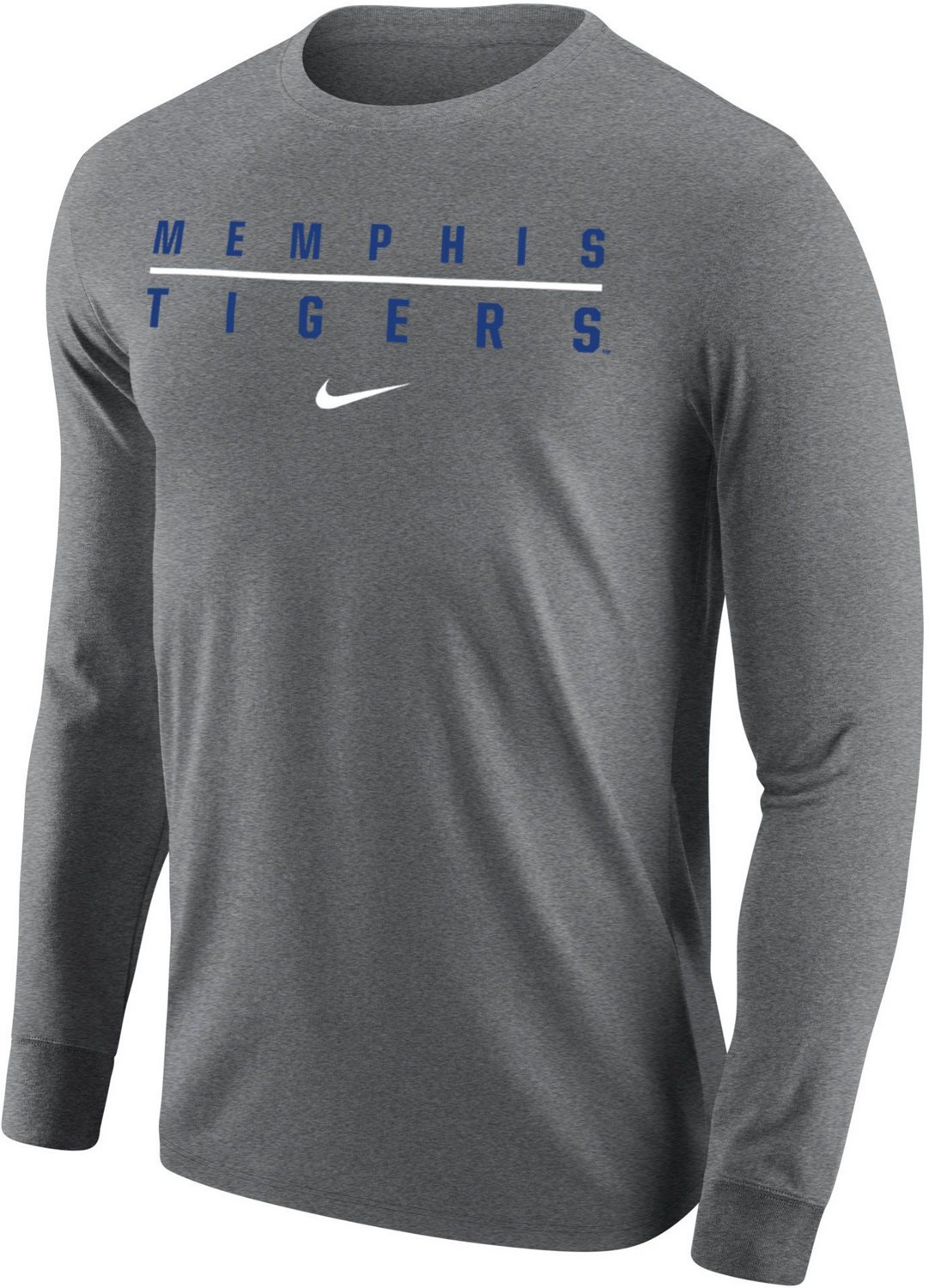 Nike Men's University of Memphis Over Name Long Sleeve T-shirt | Academy