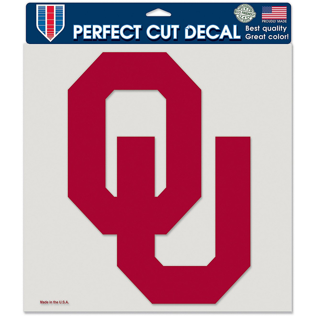 WinCraft University of Oklahoma Perfect Cut 8 in x 8 in Decal                                                                    - view number 1