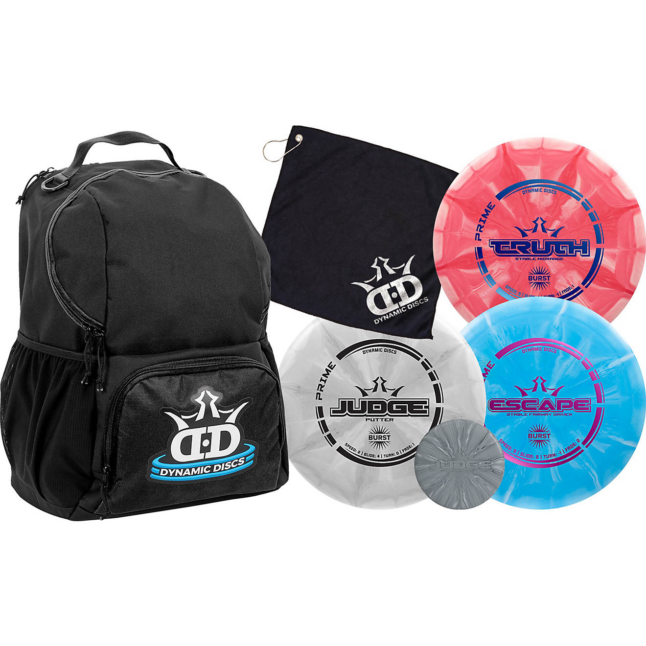 Dynamic Discs Cadet Backpack Disc Golf Starter Kit                                                                               - view number 1
