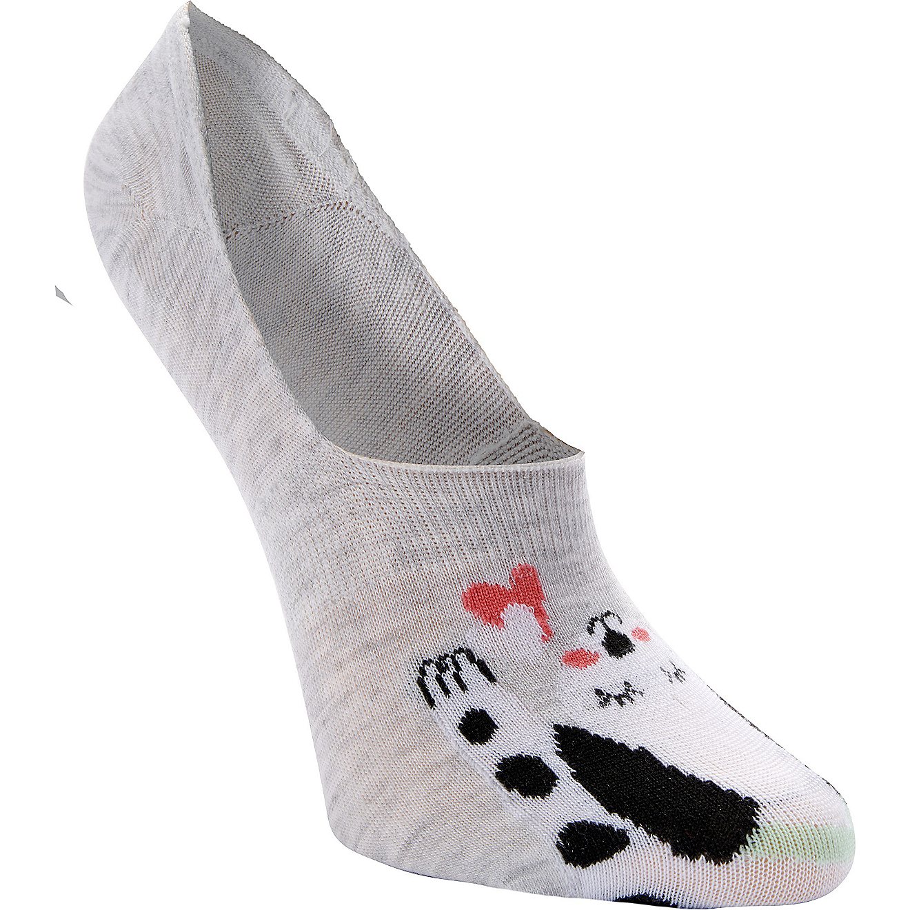 BCG Adults' Puppy Footie Socks 6 Pack                                                                                            - view number 2