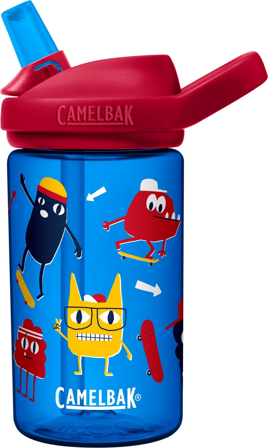 CamelBak Eddy+ Kids Skate Monsters 14 oz Water Bottle Academy