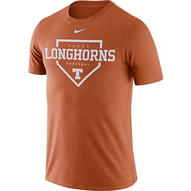 Nike Men's University of Texas Dri-FIT Baseball Plate T-shirt