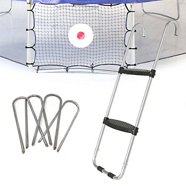 Skywalker Trampolines Accessory Kit with Lower Kick Back Game