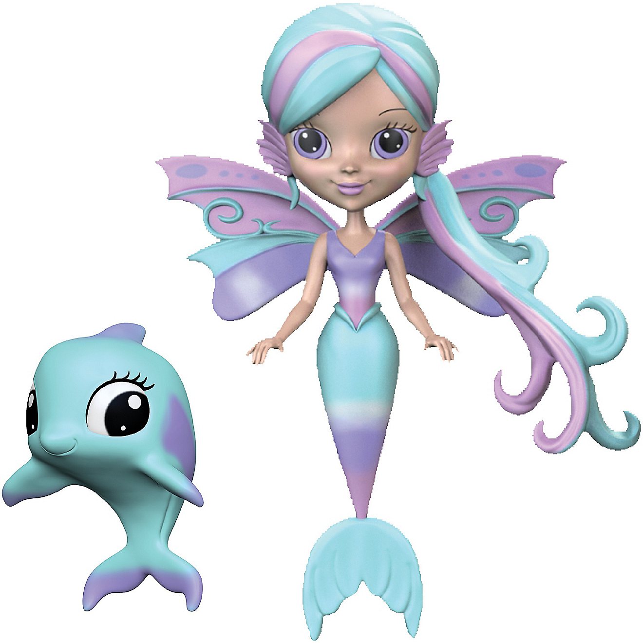SwimWays Fairy Tails Mermaid Adventures Dolls and Friends Toy                                                                    - view number 1