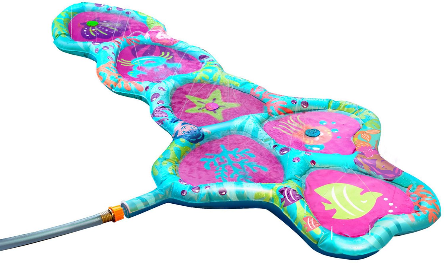 Banzai Kids' Mermaid Hopscotch Sprinkler                                                                                        