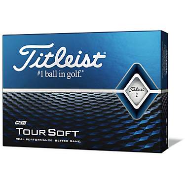 Titleist Tour Soft Golf Balls 12-Pack                                                                                           