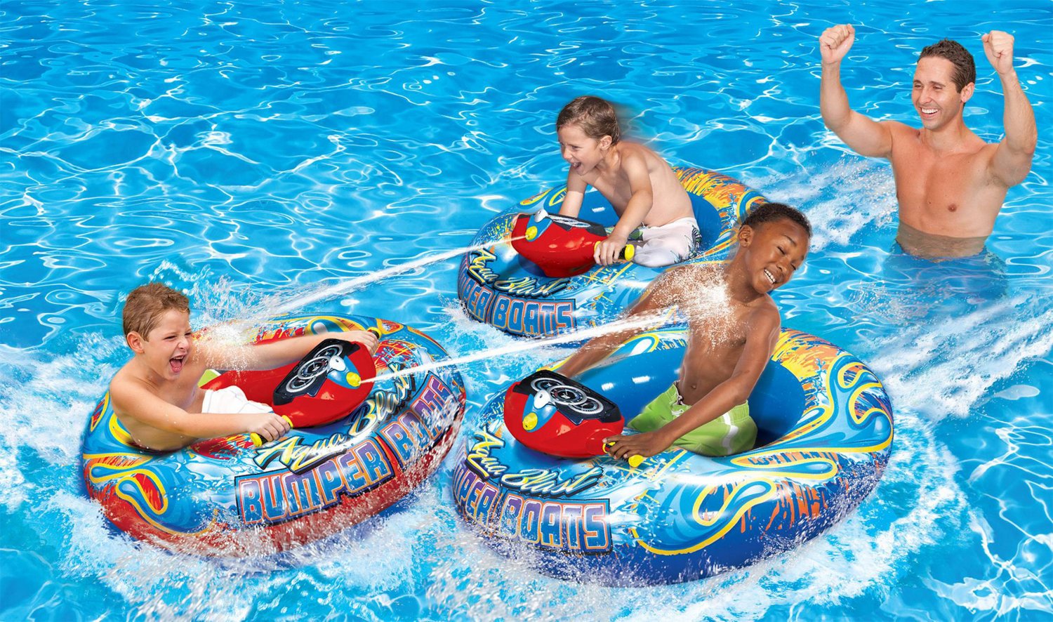 banzai aqua blast bumper boats