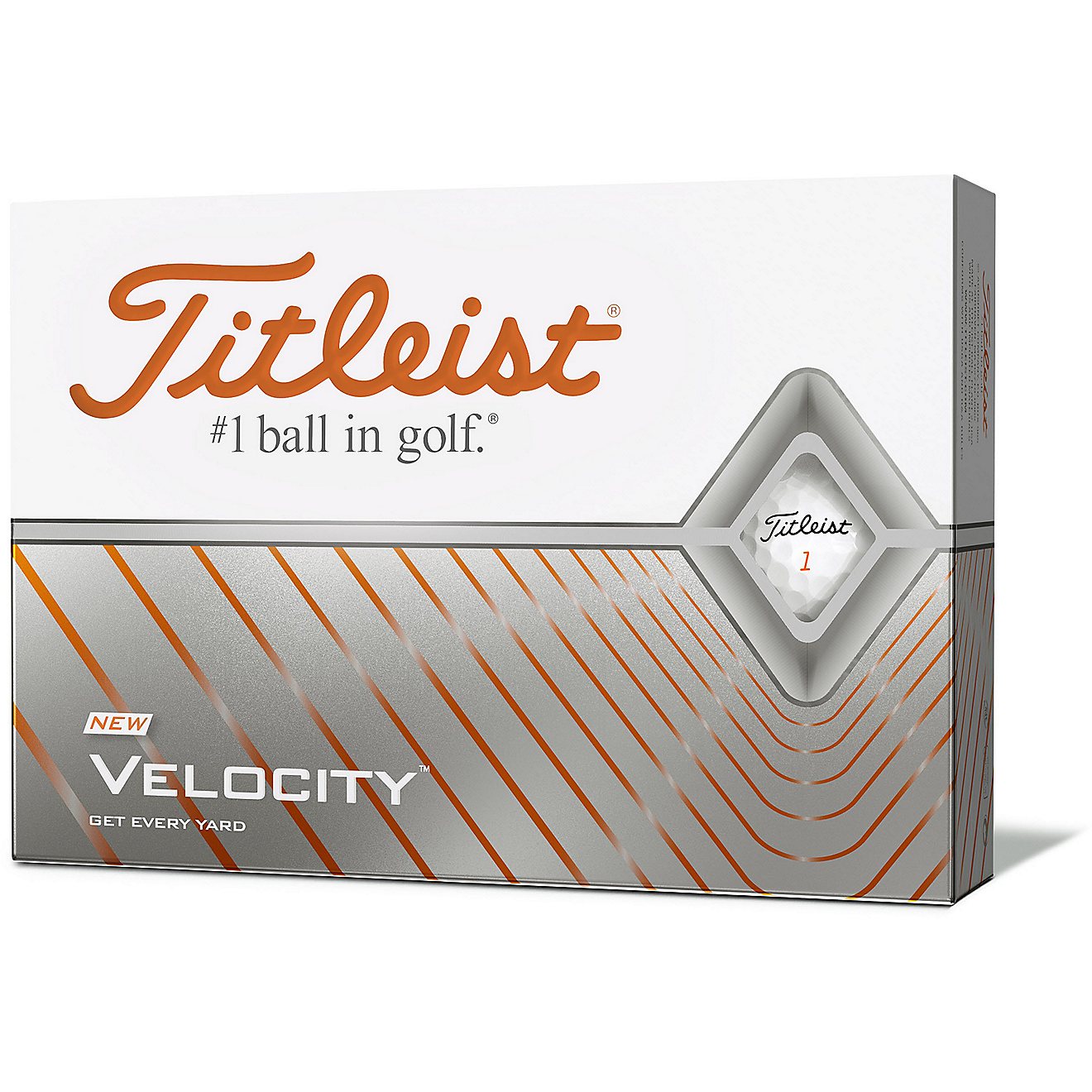 Titleist Velocity Golf Balls 12-Pack - Prior Gen                                                                                 - view number 1