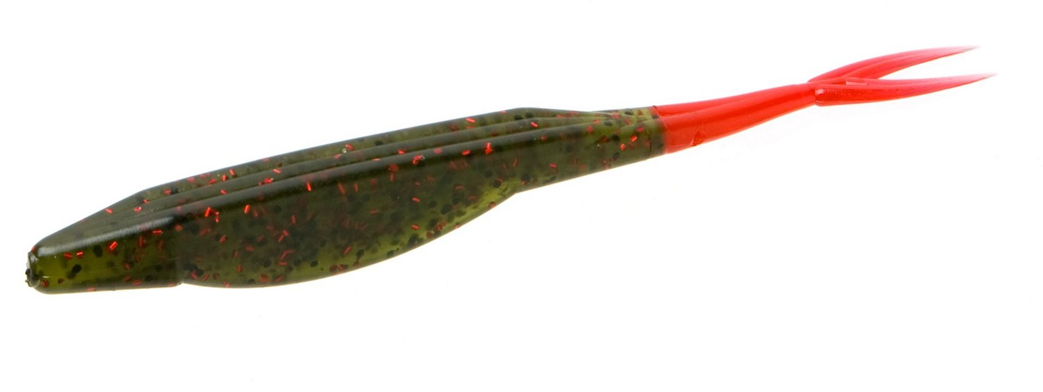 Zoom Salty Super Fluke 5" Jerk Baits 10-Pack                                                                                    