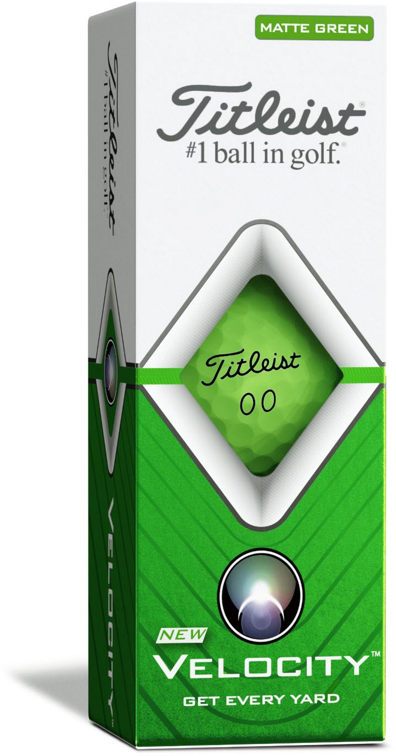 Titleist Velocity 2020 Golf Balls 12Pack Academy