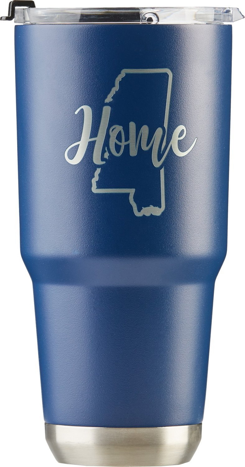 Magellan Outdoors Mississippi 30 oz ThrowBack Tumbler Academy