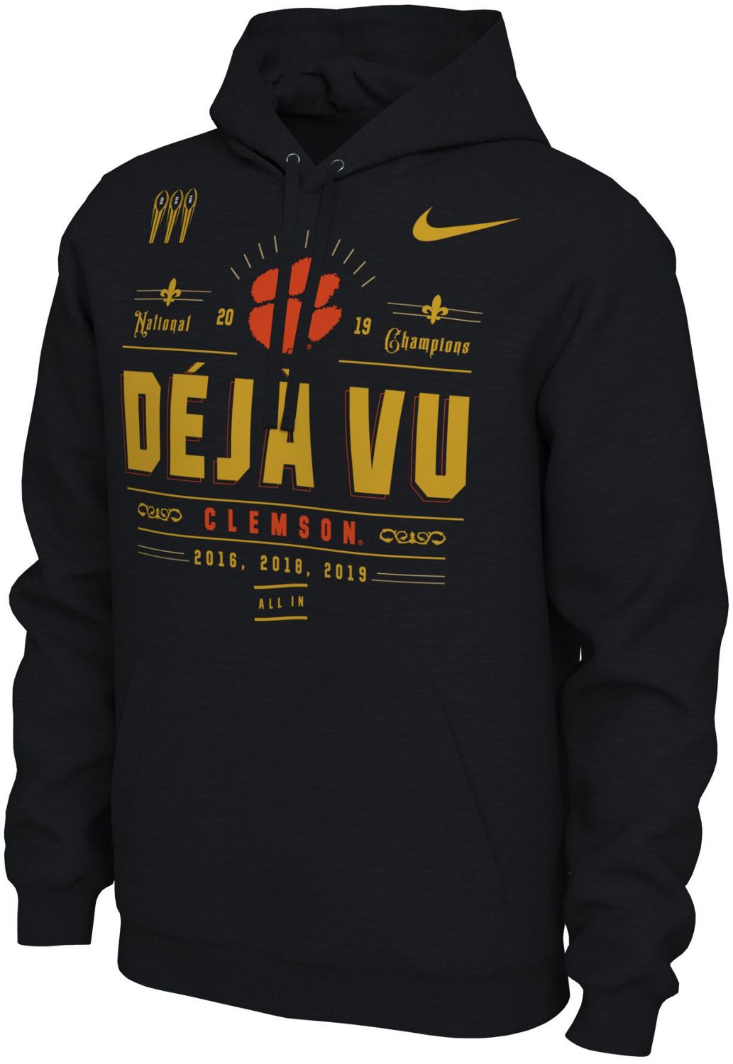 nike clemson crewneck sweatshirt