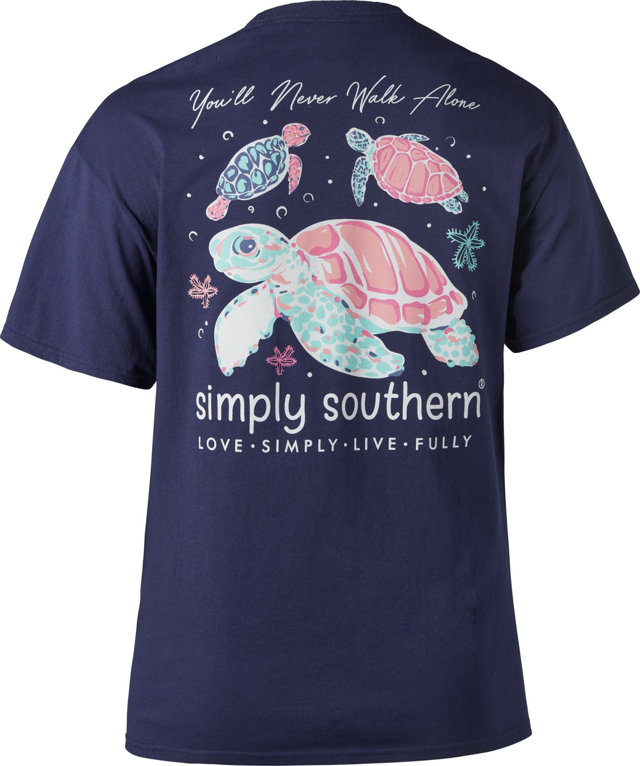 Simply Southern Women's Friends Graphic Tshirt Academy