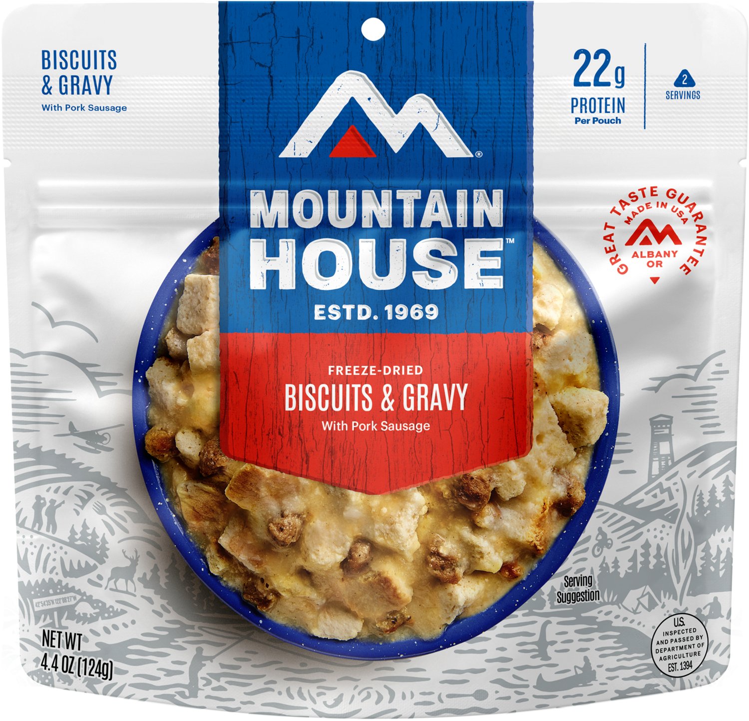 Mountain House Biscuits and Gravy                                                                                               