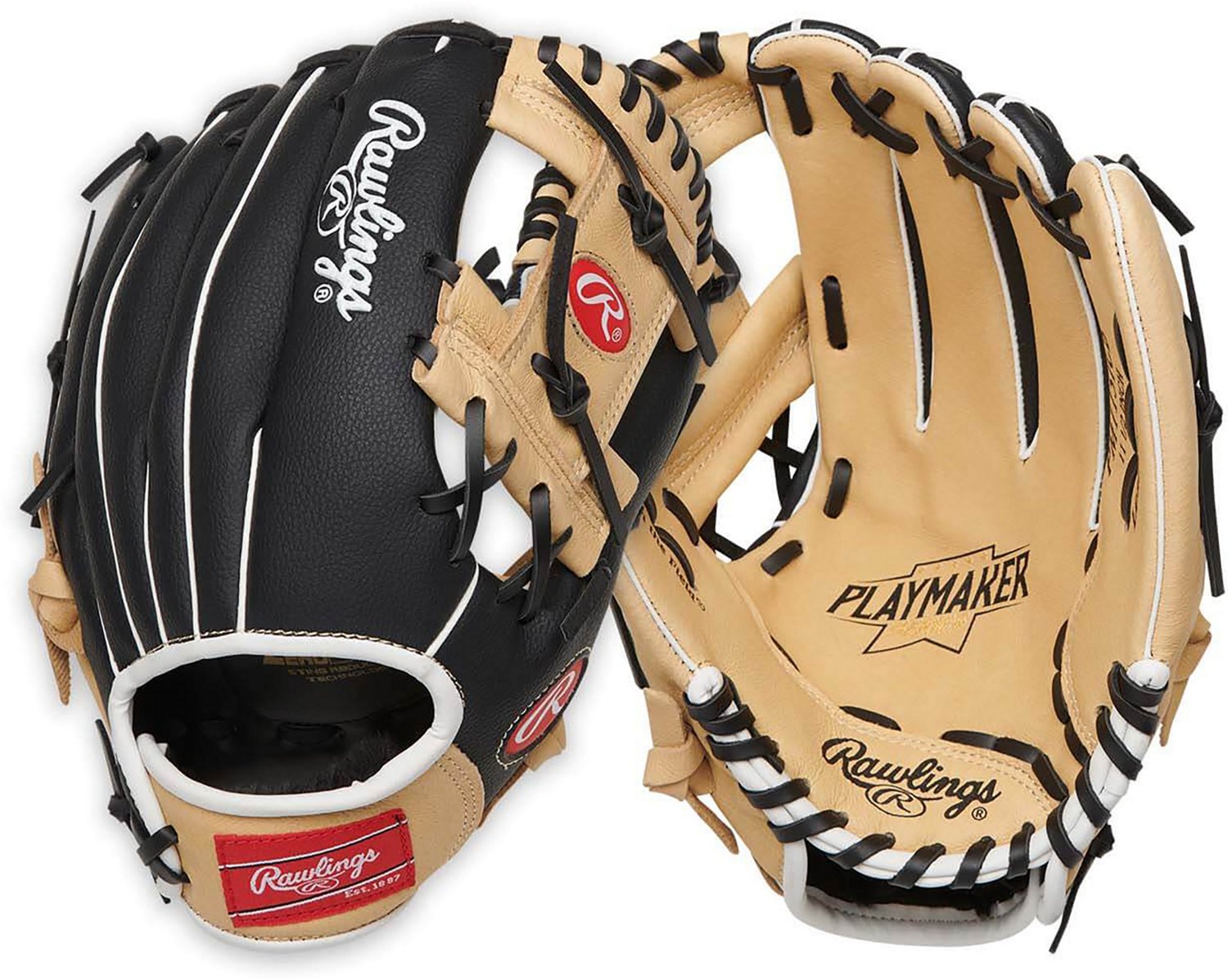 Rawlings Kids' Playmaker 11.5 in Infield Baseball Glove                                                                         