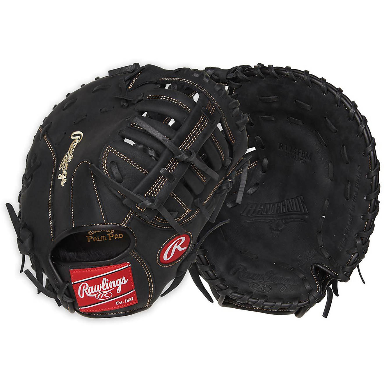 Rawlings Kids' Renegade 11.5 in First Base Mitt Left-handed                                                                      - view number 1
