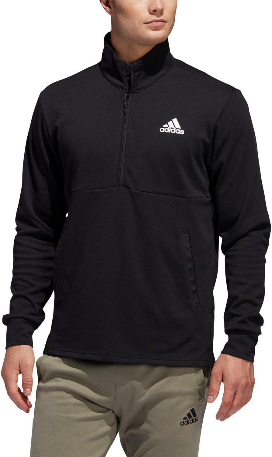 Adidas Men's Game and Go 1/4 Zip Pullover Academy